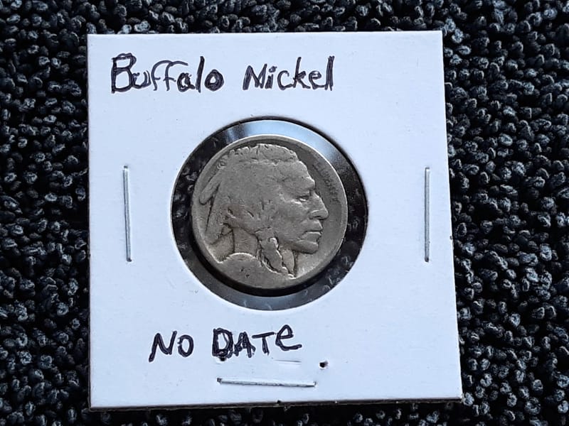 Buffalo Nickel - Worn Date - Image 1