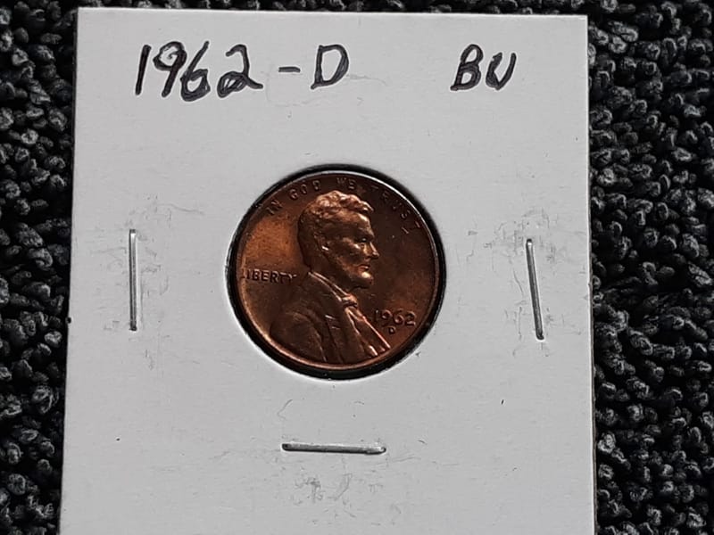 1962 Copper Penny - BU - Image 1