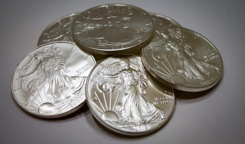 1 oz American Silver Eagles - BU - Image 1
