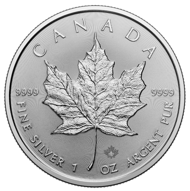 2026 Canadian Maple Leaf Silver- Tube of 25 - Image 2