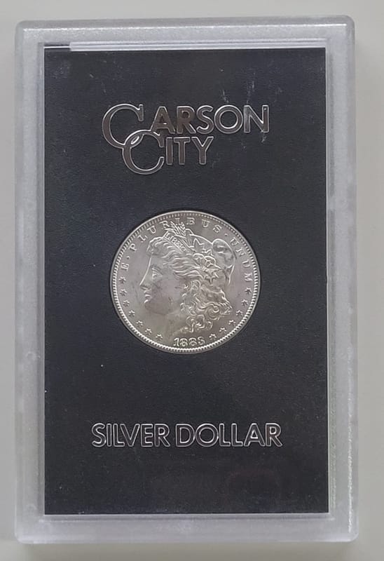 1883-CC Morgan Silver Dollar - Image 1