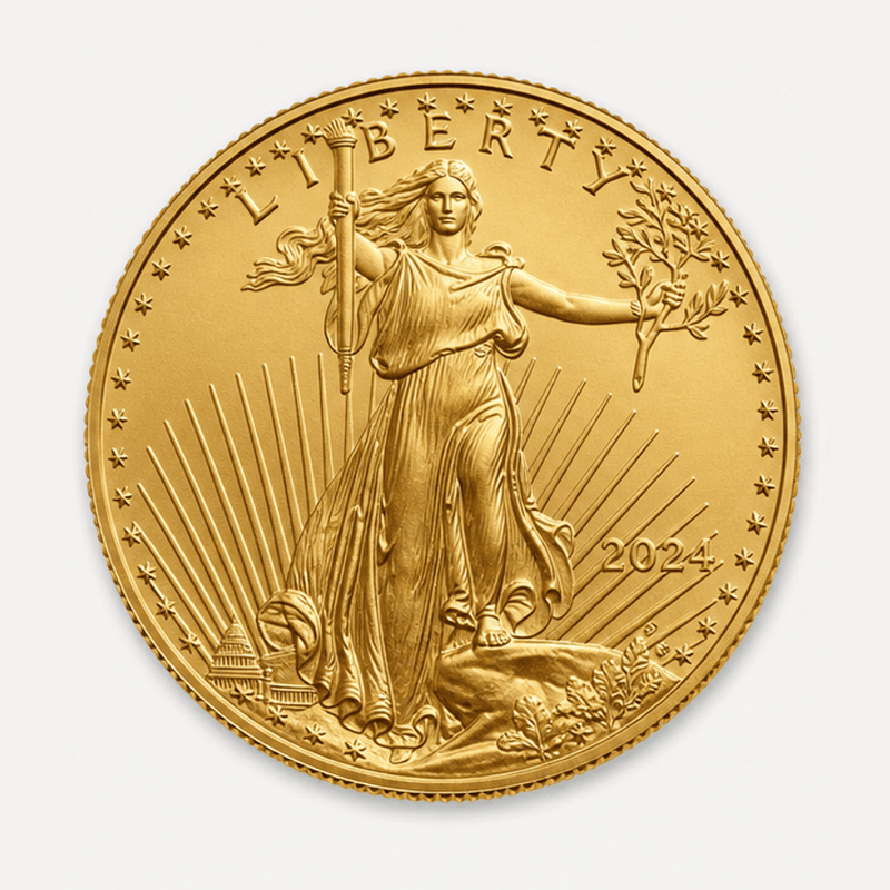 American Gold Eagle obverse