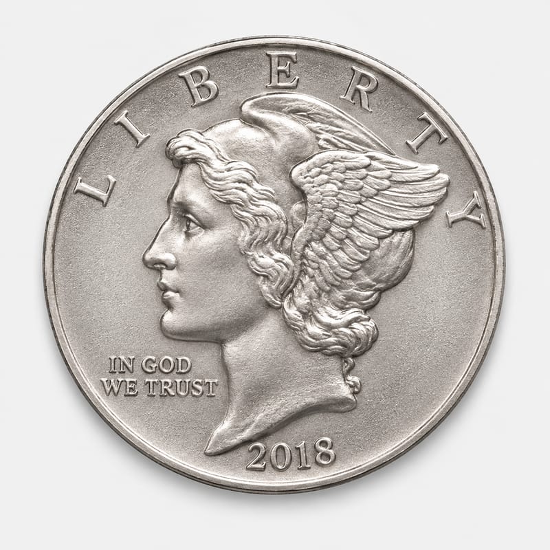 American Palladium Eagle obverse