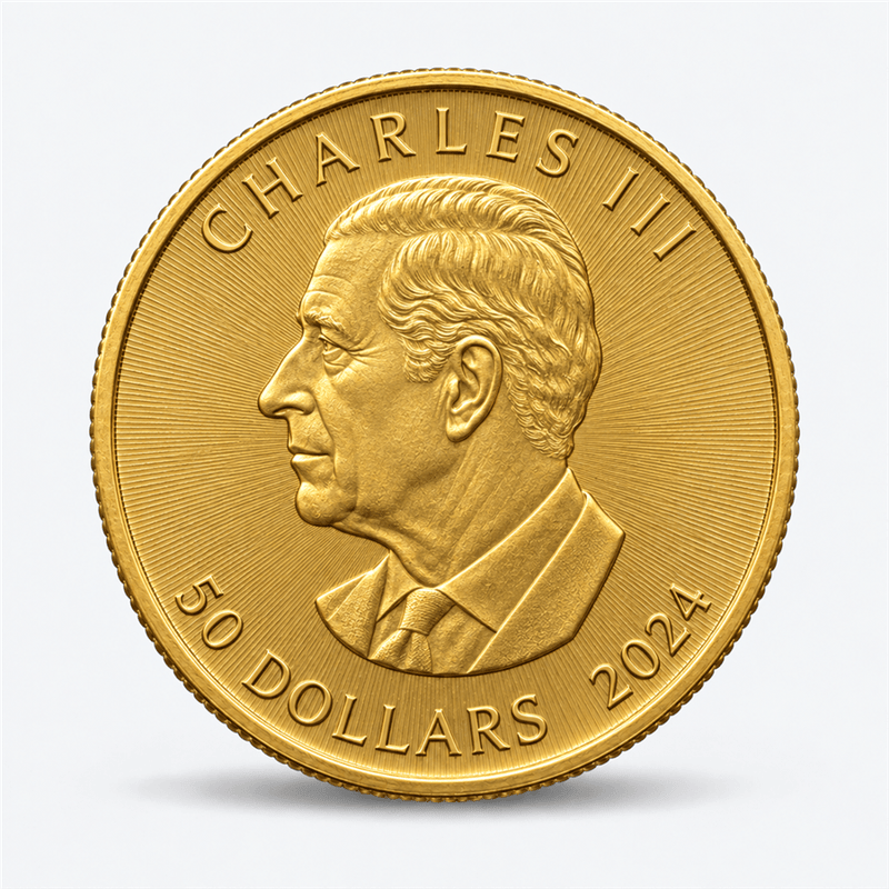 Canadian Gold Maple Leaf obverse