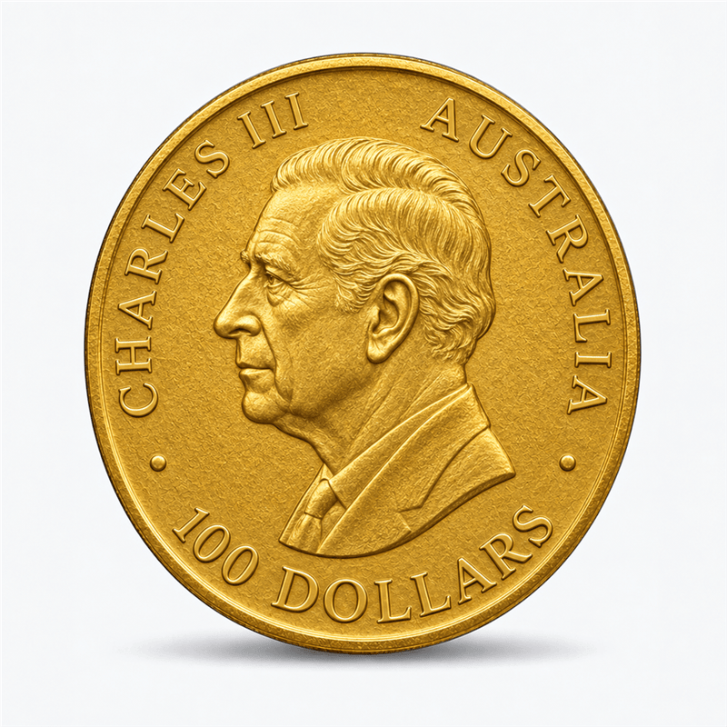 Perth Mint Gold Kangaroo obverse