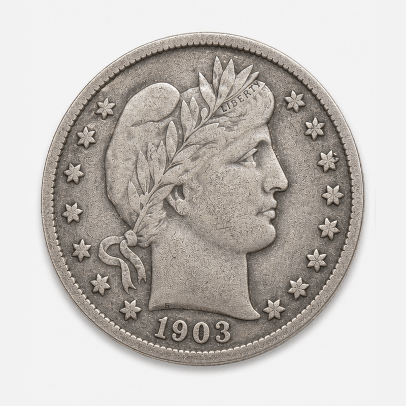 1903-S Barber Dime obverse