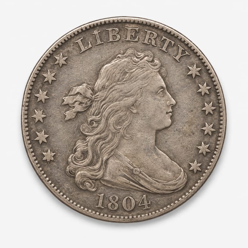 1804 Flowing Hair / Draped Bust Dollar obverse