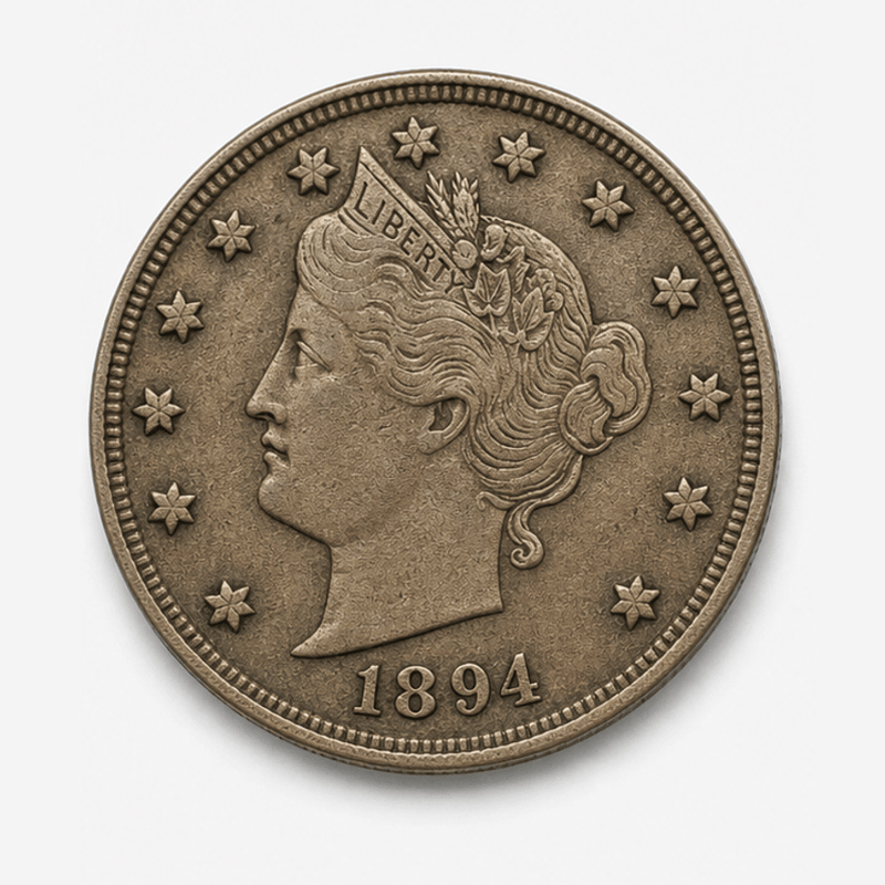 1894 Liberty Head Nickel obverse
