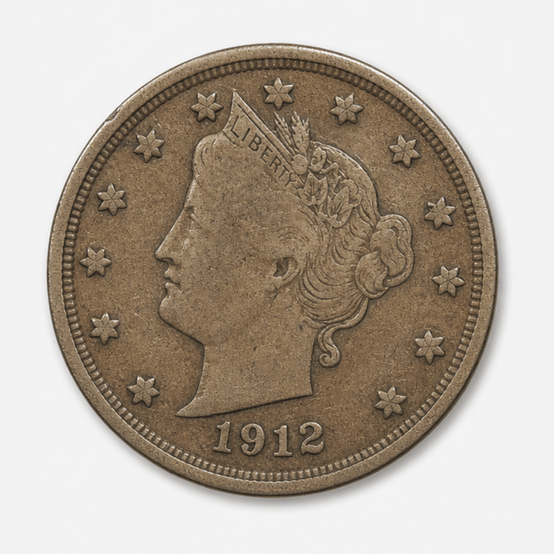 1912-D Liberty Head Nickel obverse