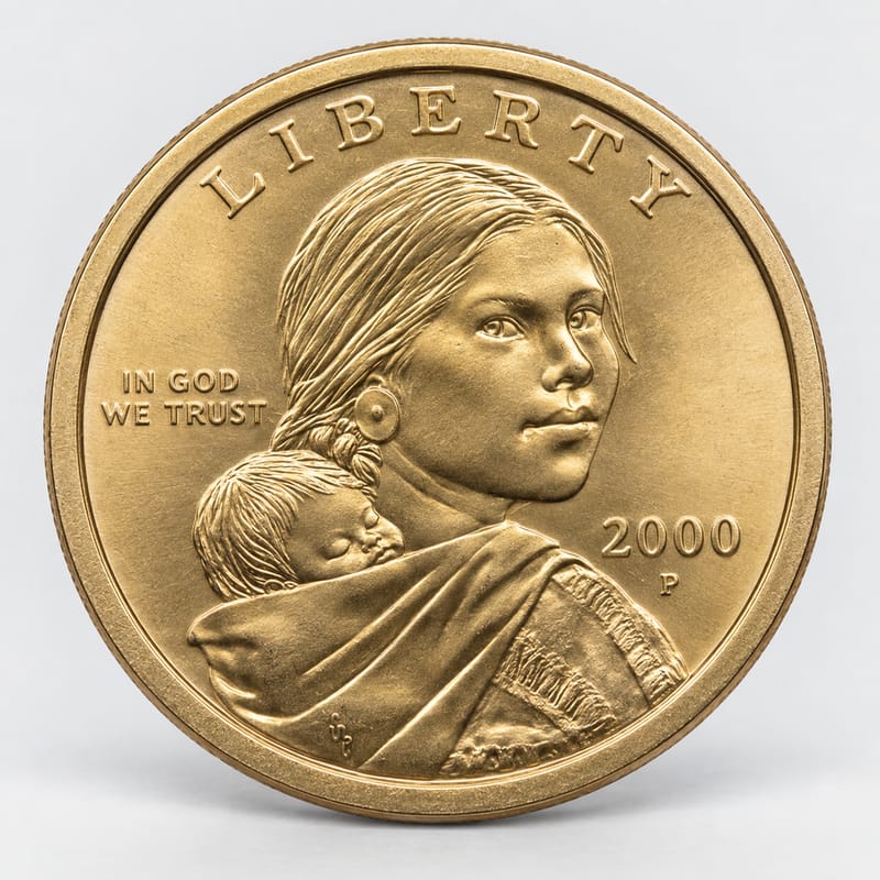2000-P Sacagawea / Native American Dollar obverse