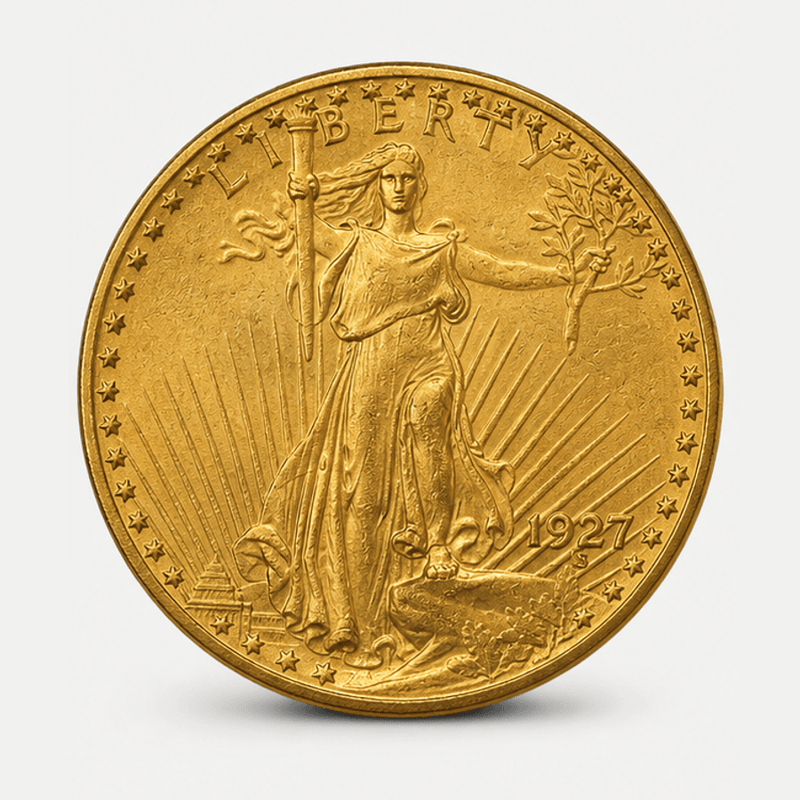 1927-S Saint-Gaudens Double Eagle obverse
