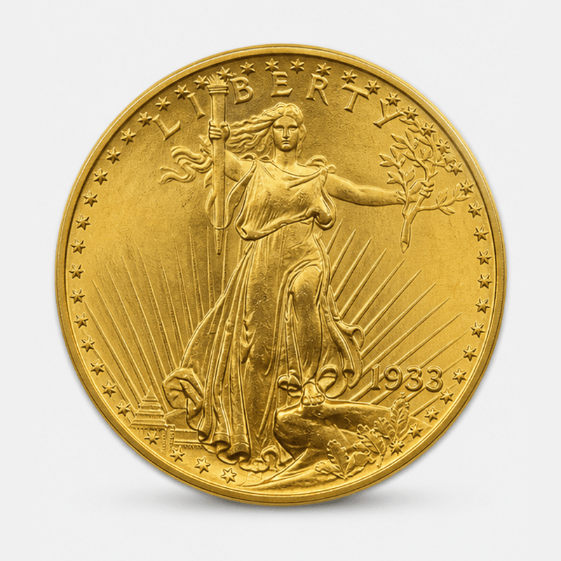 1933 Saint-Gaudens Double Eagle obverse