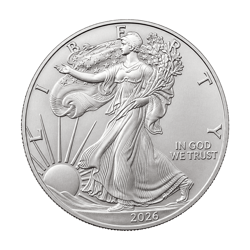 American Silver Eagle obverse