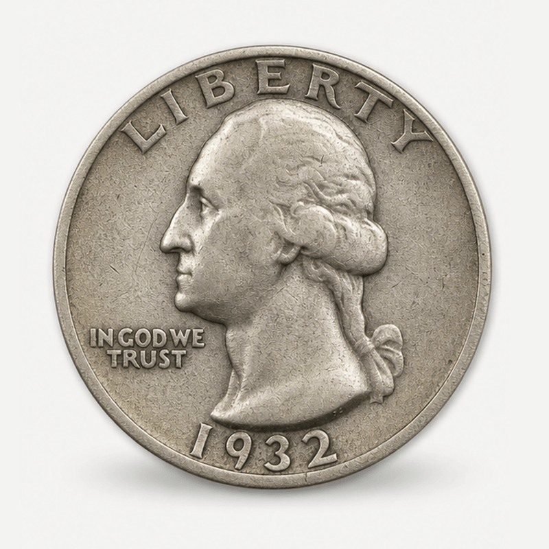1932-S Washington Quarter obverse