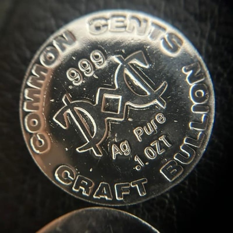 1/10 oz Silver Rounds (Lot of 10)
