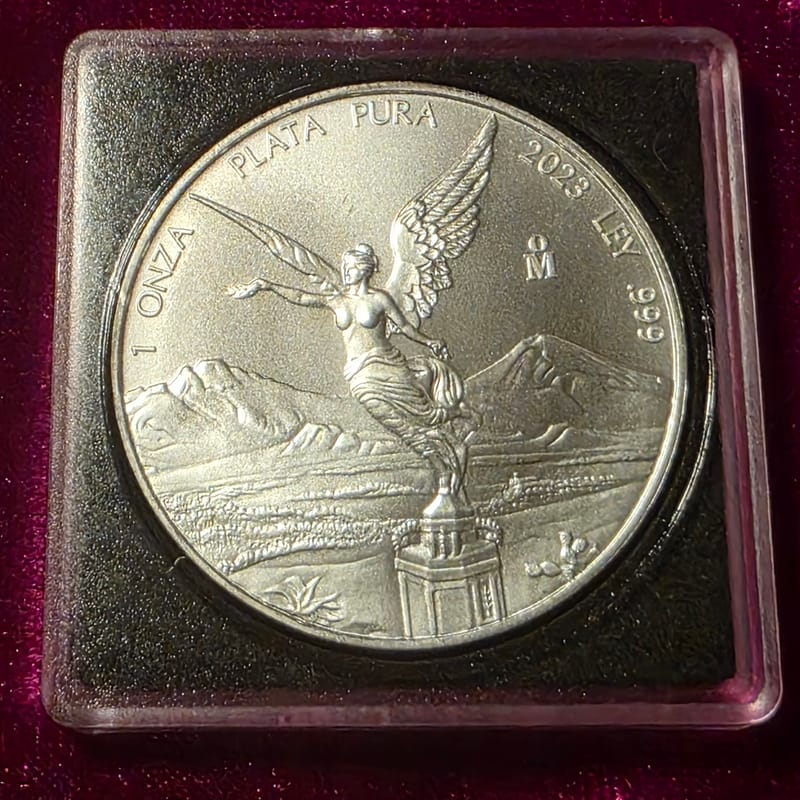 2023 SILVER LIBERTAD & 1942 50 CENTAVOS