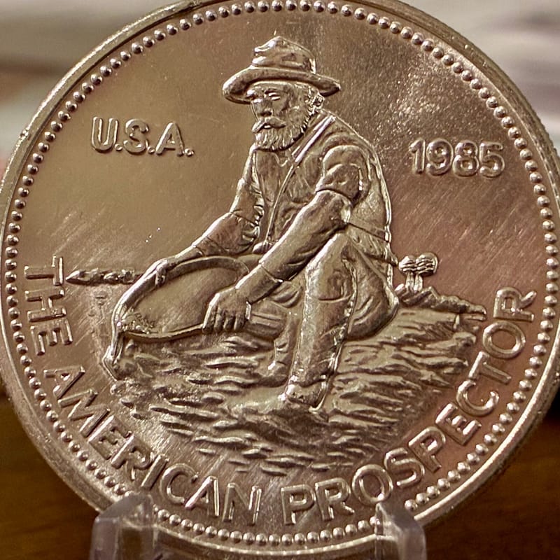 1985 ENGELHARD PROSPECTOR EAGLE BACK