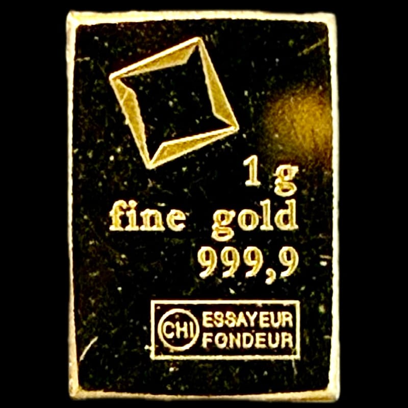 1 GRAM GOLD BAR-RANDOM BRAND
