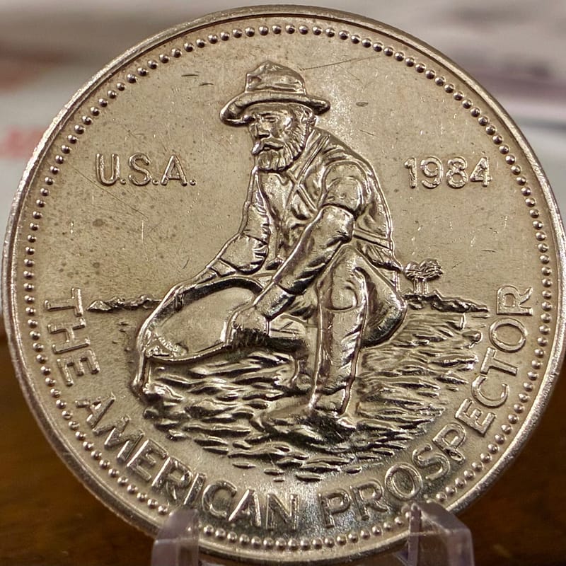 1984 ENGELHARD PROSPECTOR EAGLE BACK