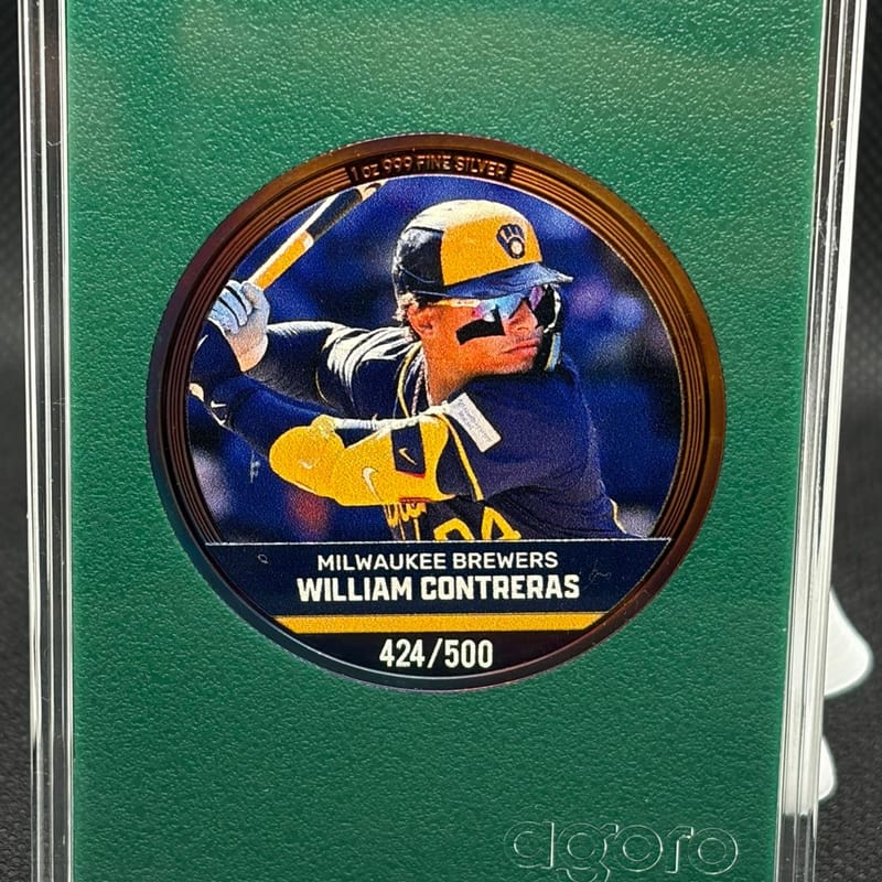 2024 MLB Mint Trading Coin 1 oz Silver