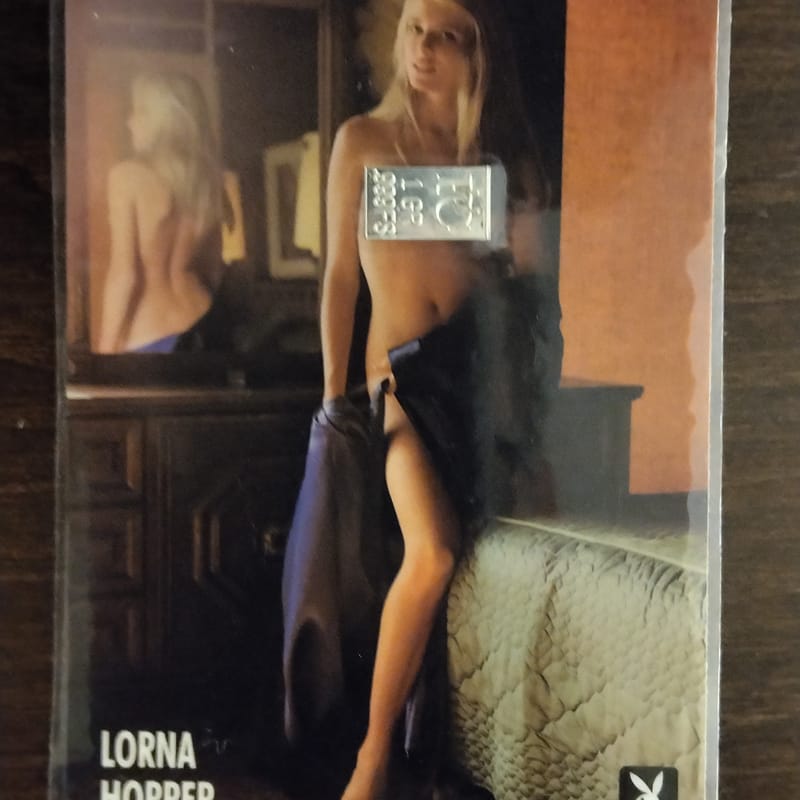 Playboy Playmate Silver Bar Trading Card