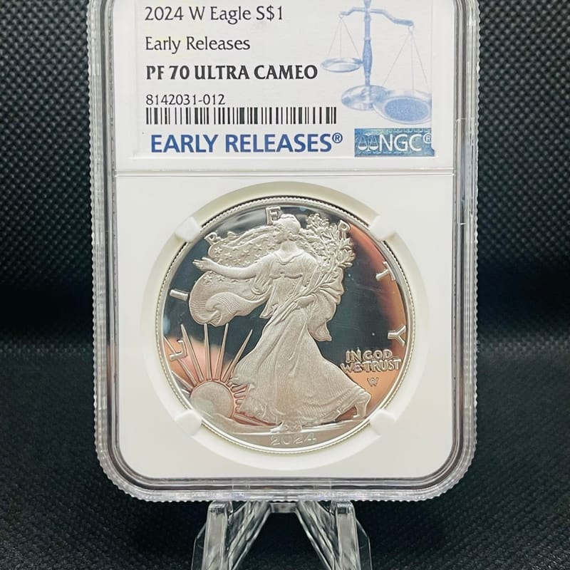 2024-W American Silver Eagle Proof — NGC PF70 Ultr