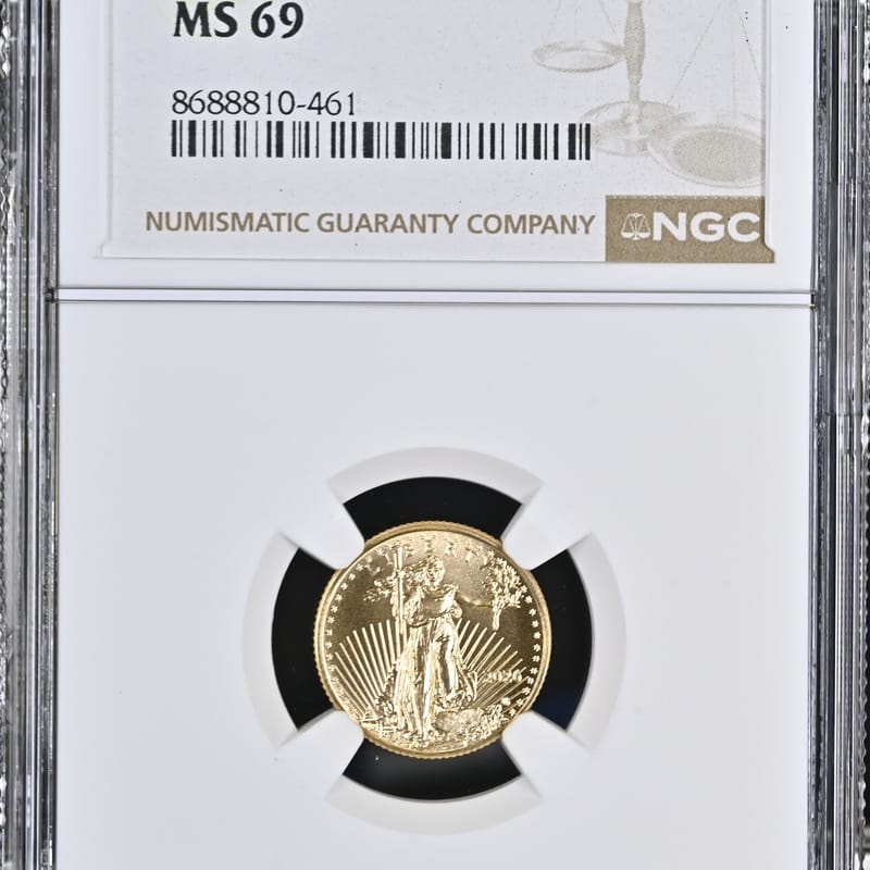 2026 1/10 oz Gold Eagle G$5 NGC MS69