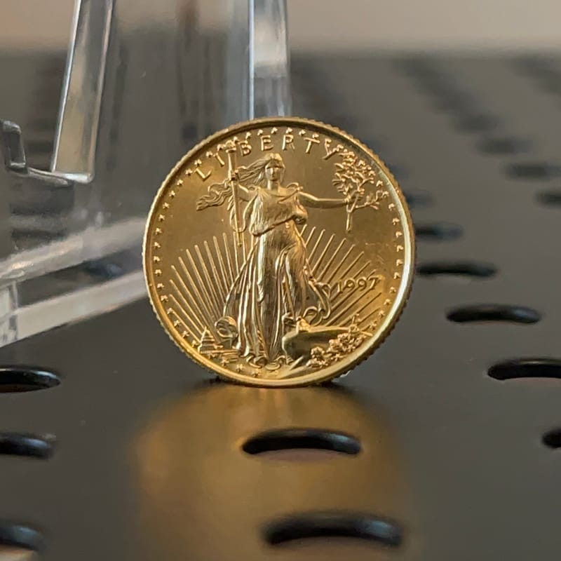🦅 1997 American Gold Eagle – 1/10 oz
