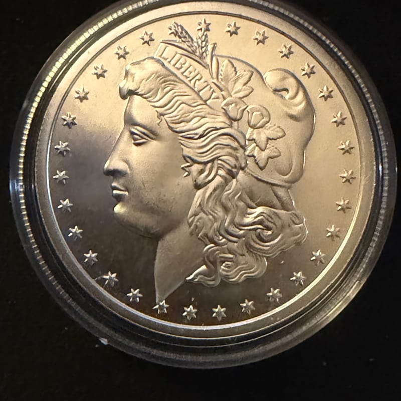 1oz Morgan Silver Bullion.999 Fine Silver
