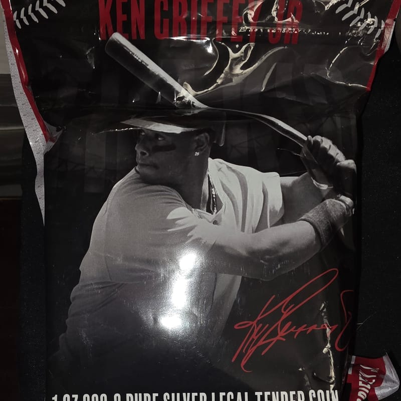 Sealed PAMP 1 oz Silver Ken Griffey Jr Mystery