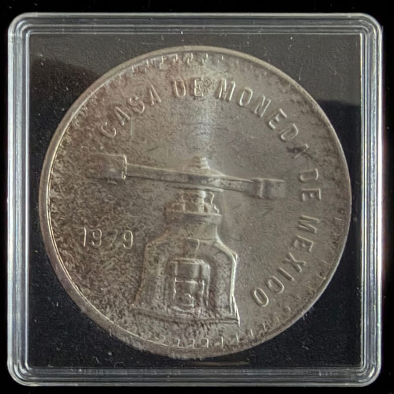 1979 Mexico 1 Onza Troy .925 Silver Balance Scale
