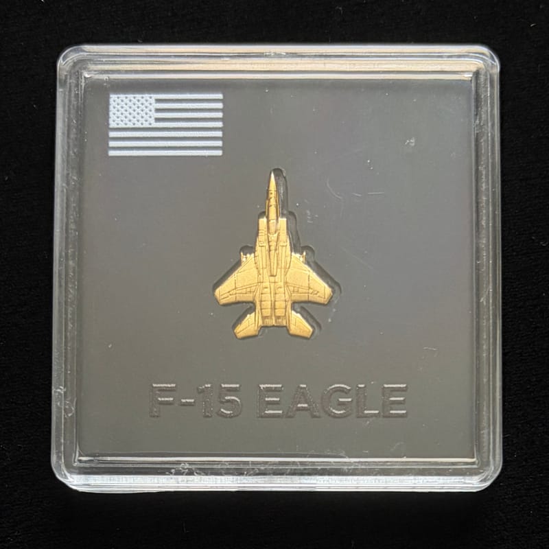 F-15 Eagle 1/20 Gram Gold