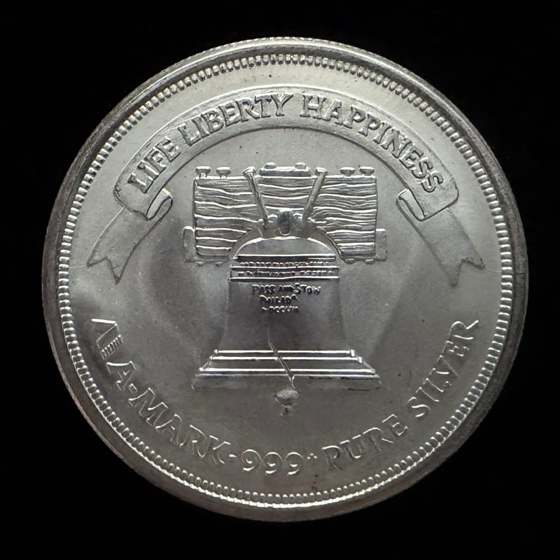 A-Mark Liberty Bell 1 oz Silver Round