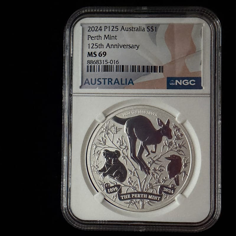 2024 Australia 1 oz Silver 125th Anniversary Coin