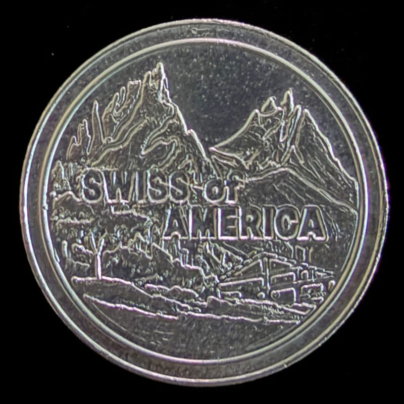 Swiss of America 1 oz .999 Fine Silver Round