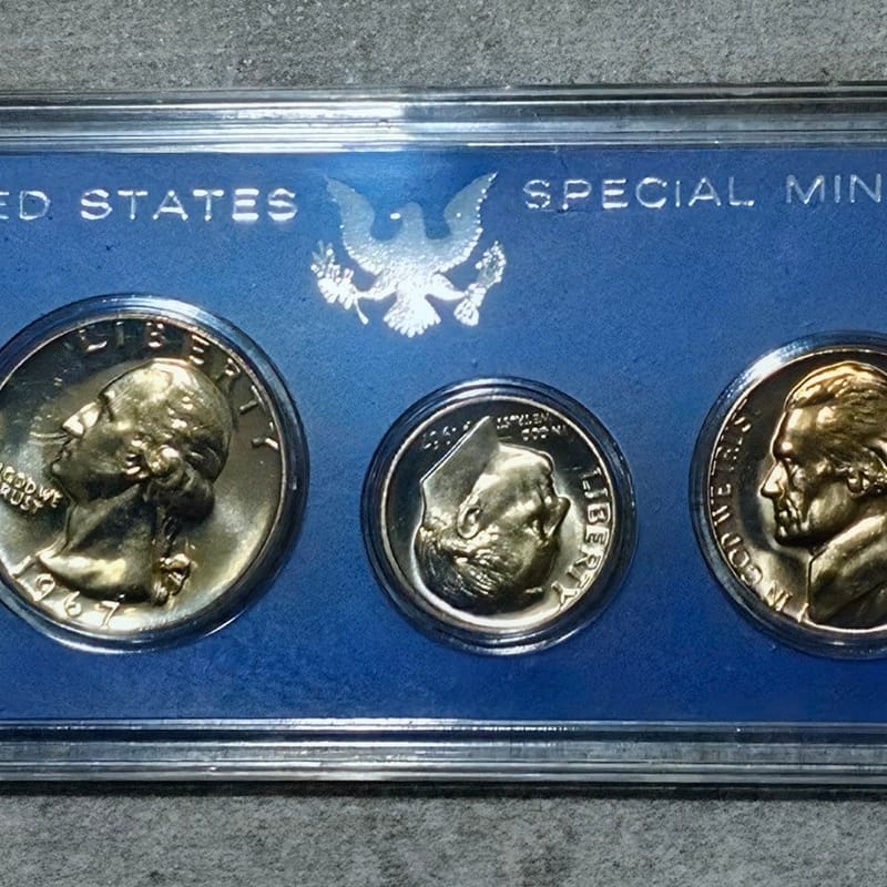 1967 U.S. Special Mint Set U.S. Mint Certified