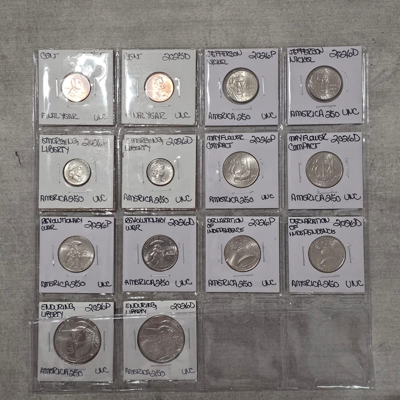 2026 US Mint UnCoin Set 14 Coin Set - ON HAND!!!!