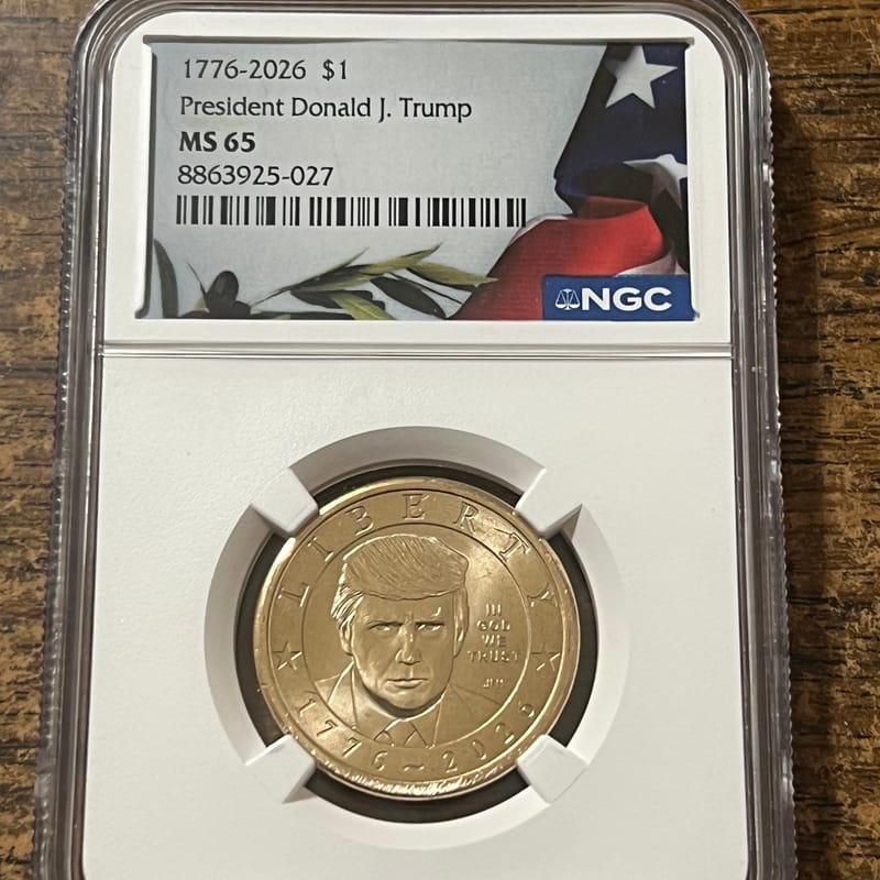 President Trump Dual Date $1