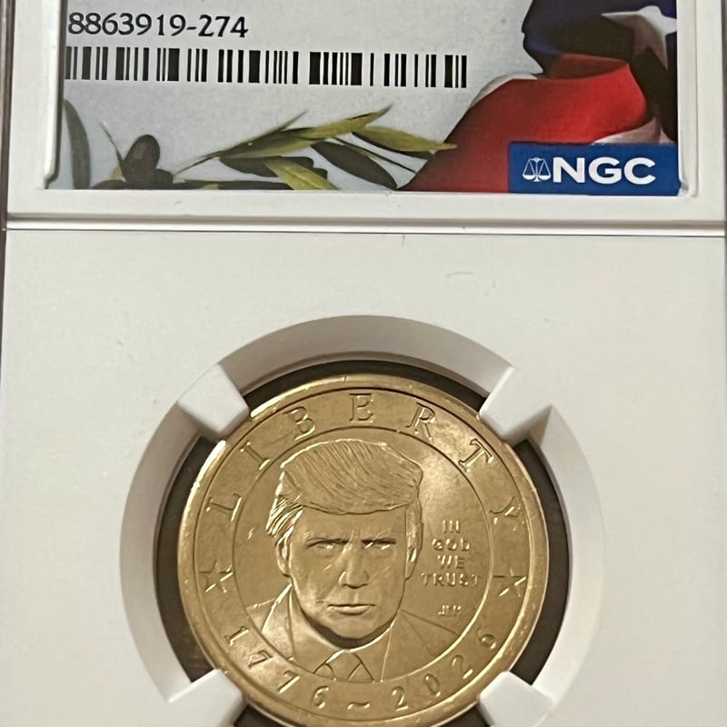 President Trump Dual Date $1