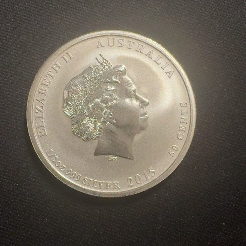 2015 Australia 1/2 oz Silver Battle Coral Sea