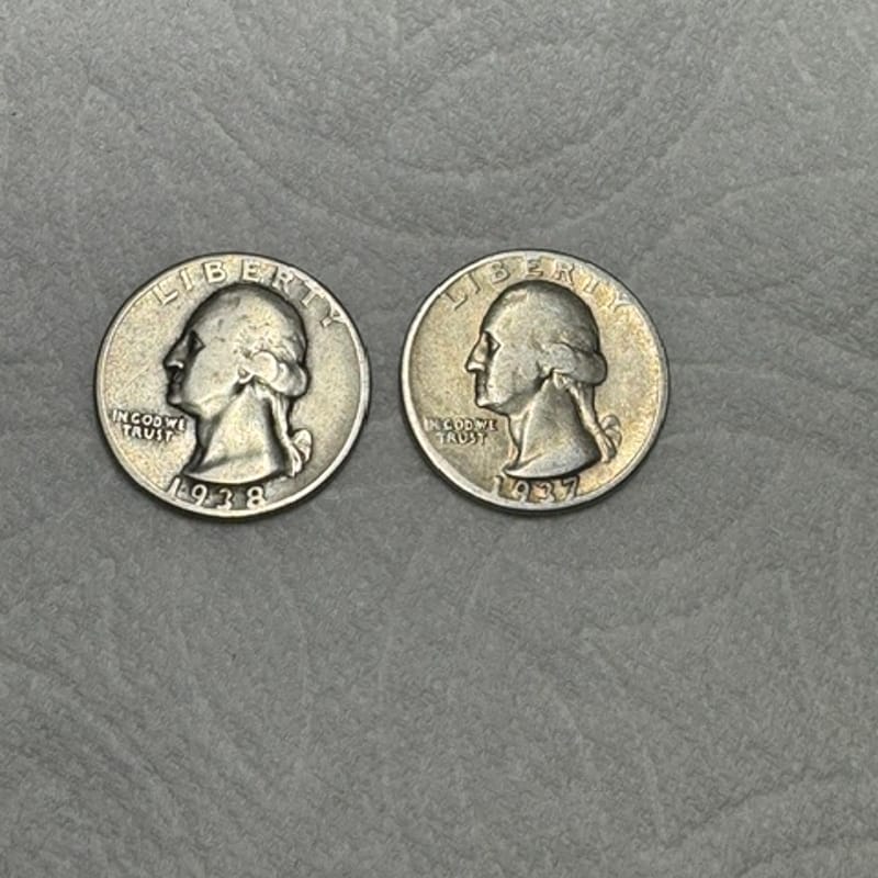 BELOW MELT 1930s $0.50 FV Junk 90% Quarters