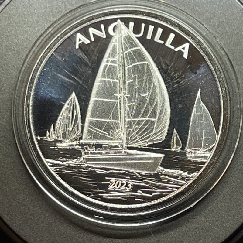 2023 1 oz EC8 Anguilla Regatta Silver Coin 