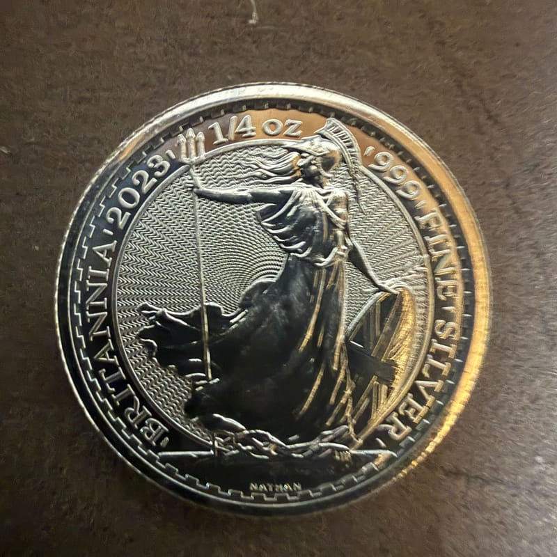 1/4 oz Britannia 2023