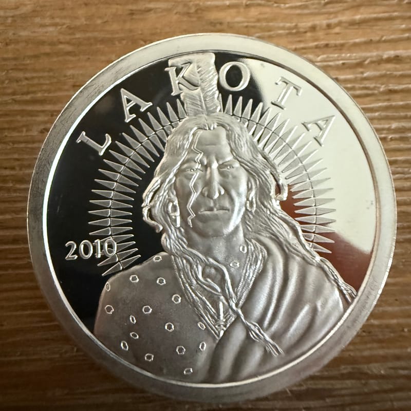 (RARE) 2010 lakota crazy horse