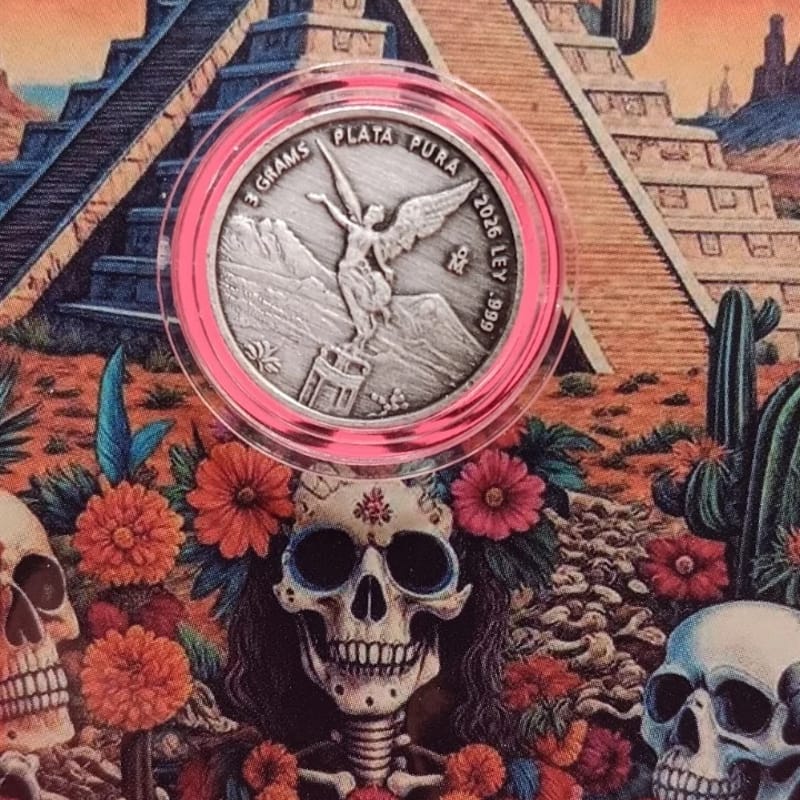 3 Gram .999 Silver 2026 Libertad Design