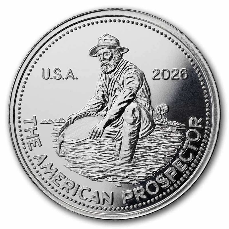 2026 Revived Engelhard Prospector 1/2 oz round