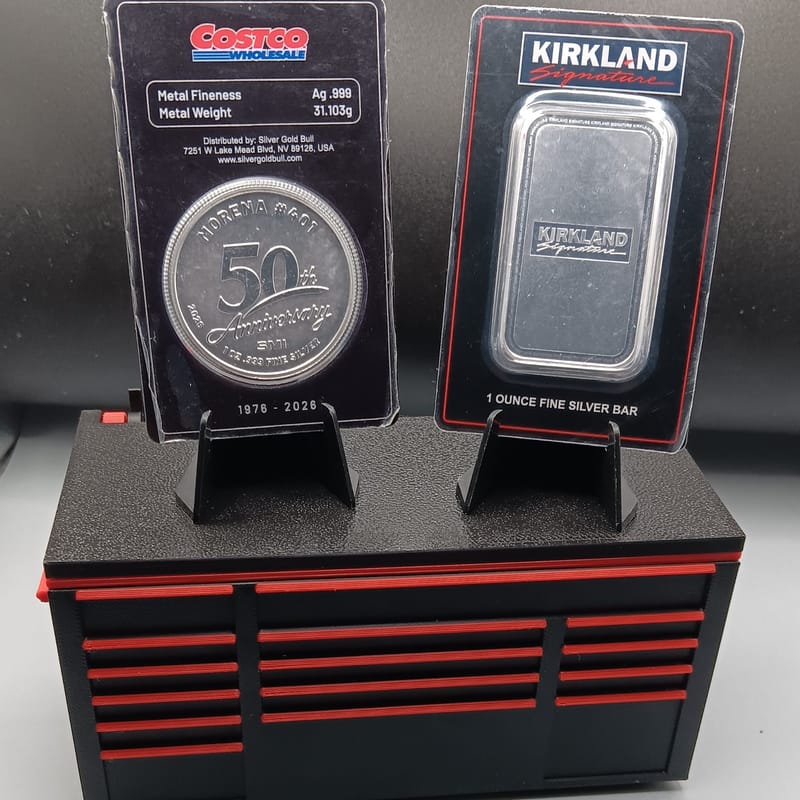 Costco Silver Lot: 1 Kirkland Bar & 1oz 1st Store
