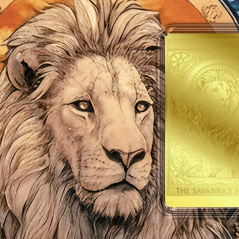 2026 The Savanna's Heart 1/200 oz Gold Pure .9999