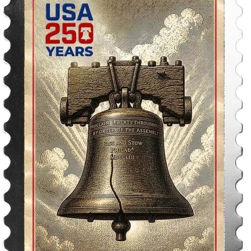 1/10oz Silver Bar 2026 USA 250 Liberty Bell Shaped