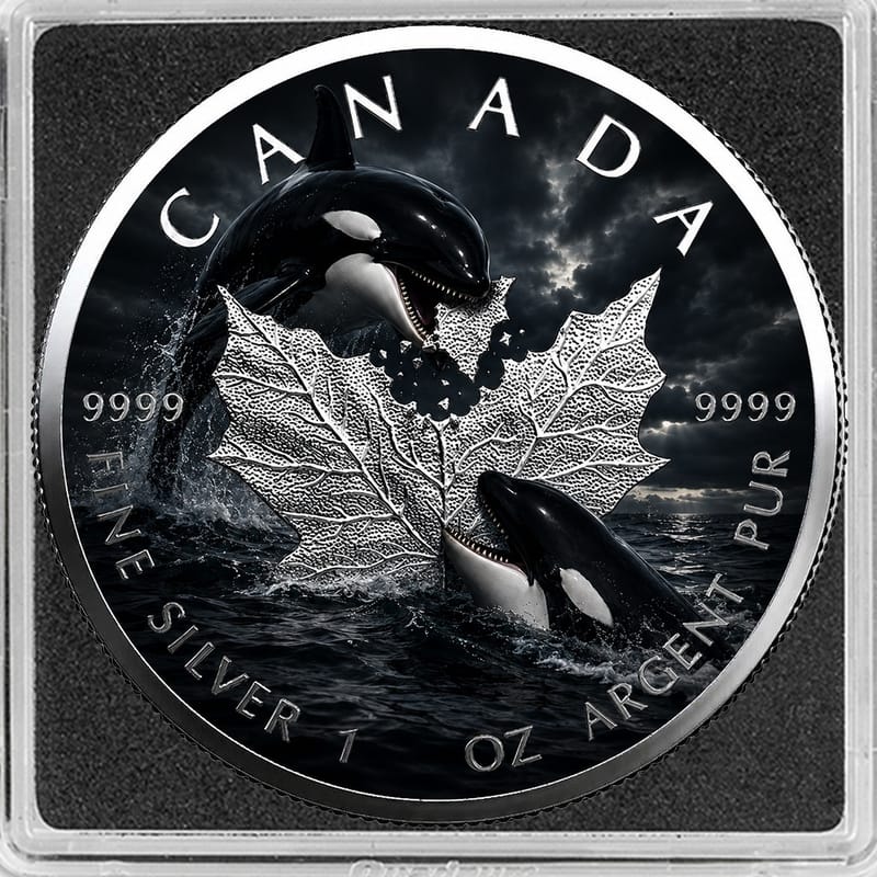2026 Maple Leaf 1 oz Silver Wilderness Series ORCA